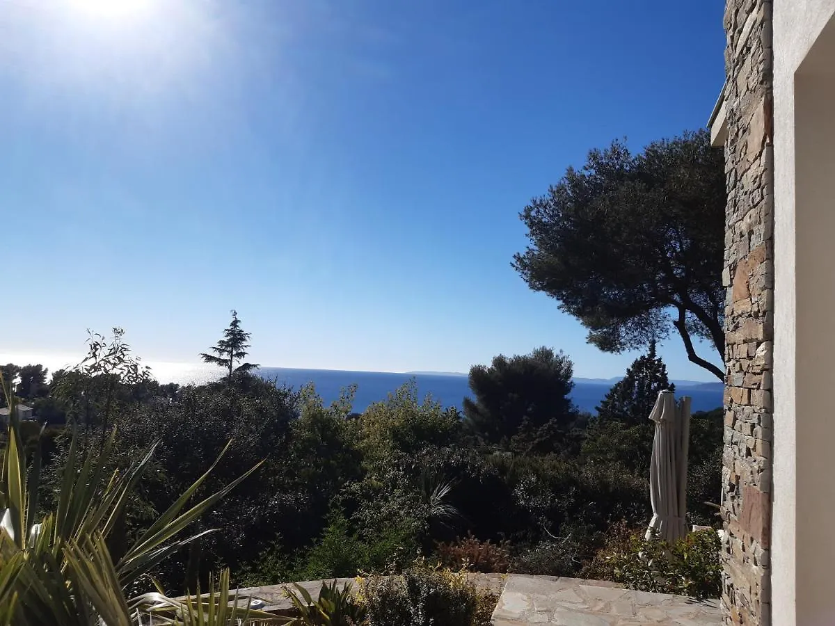 Villa Anadine - Aiguebonne Boulouris - Pleine Vue Mer - A 5 Minutes A Pied De La Plage - Climatisee Saint-Raphaël 0*,  Fransa